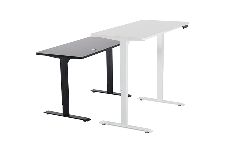 WK-2AR2 Smart Standing Electric Double Motor Lift Desk Computer Desk Stand