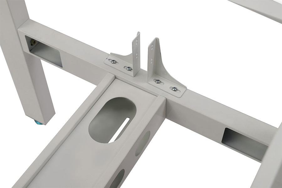WK-4A3 Schreibtisch mit rechteckigem Rohr und 4 Beinen, höhenverstellbar, elektrisch, mit mehreren Motoren
